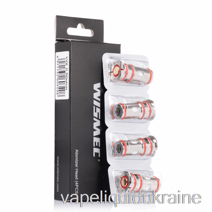 Vape Liquid Ukraine Wismec WX Replacement Coils 0.5ohm Coils